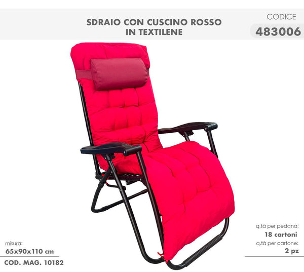 Lettino da giardino – 023043