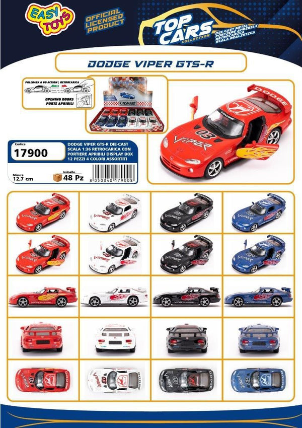 Modellino Dodge Viper die-cast EA17900
