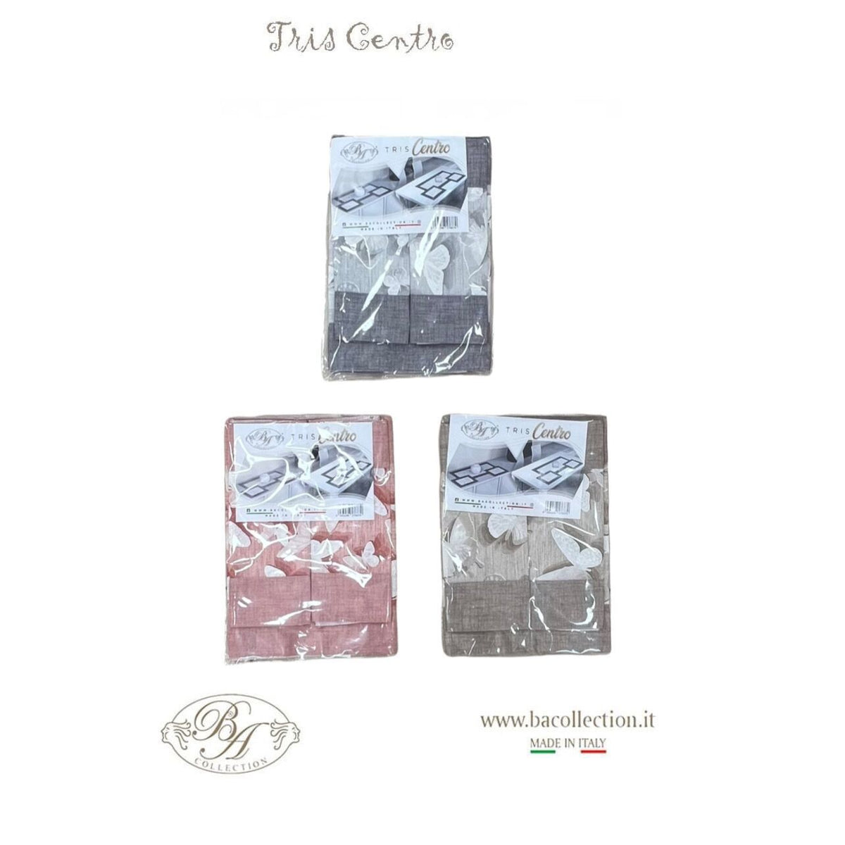 Centrotavola tessile BUTTERLFY