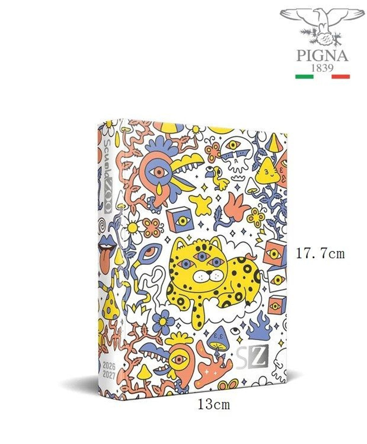 Pigna ScuolaZoo, diario scolastico 16 mesi 2026/2027