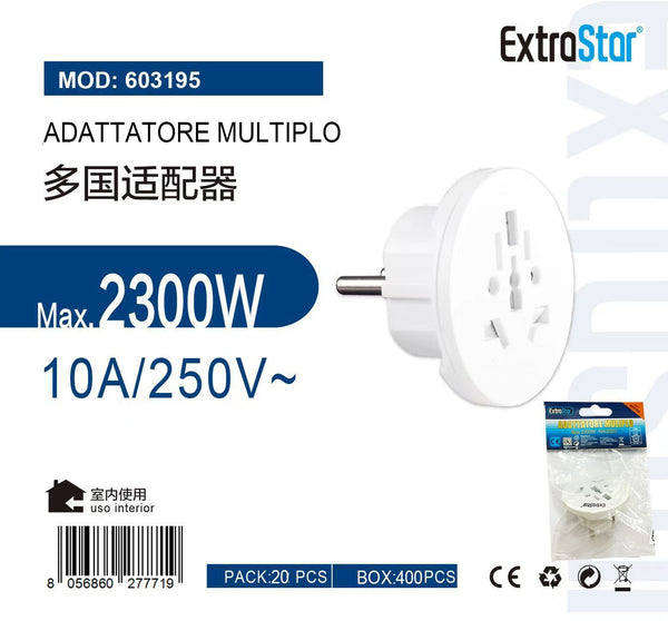 Adattatore elettrico · Art. C-603195