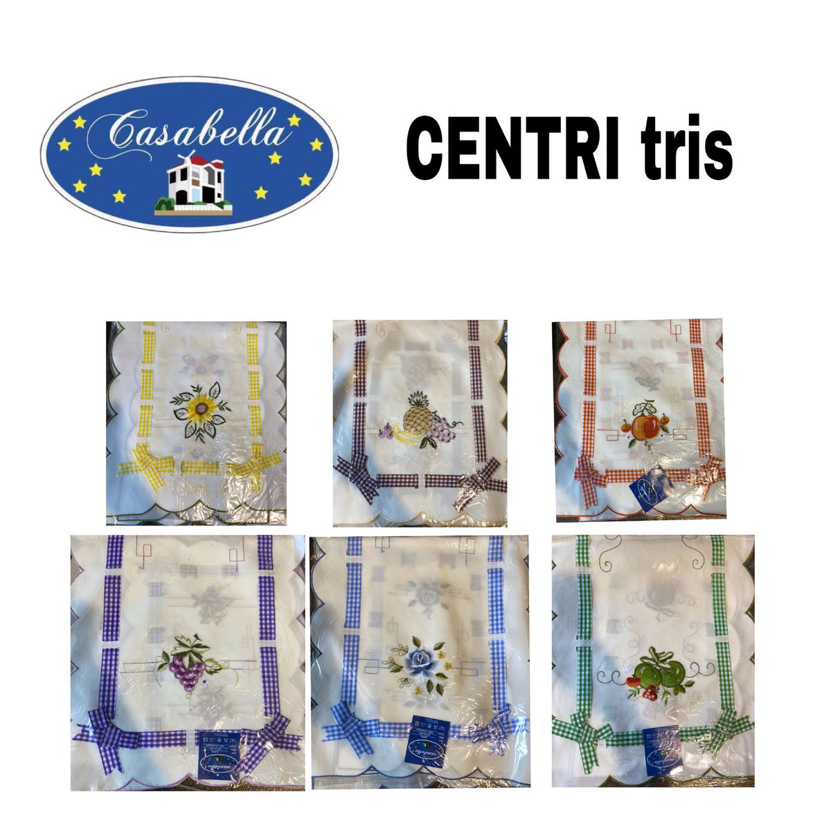 Centrotavola tessile SARA