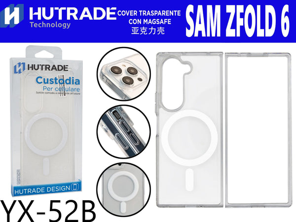 YX-52B COVER TRASPARENTE MAGSAFE Z FOLD 6 5G