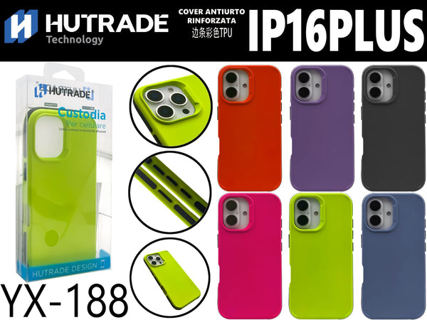YX-188 COVER COLORATA BICOLORE AI LATI IP16 PLUS