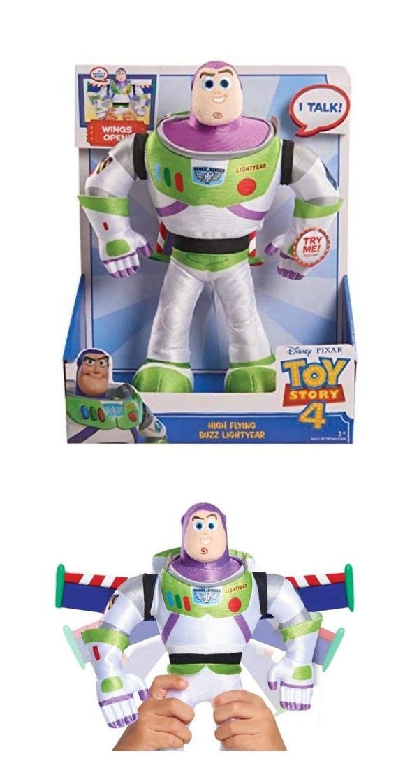 Toy Story 4 High Flying Buzz Lightyear, personaggio morbido parlante