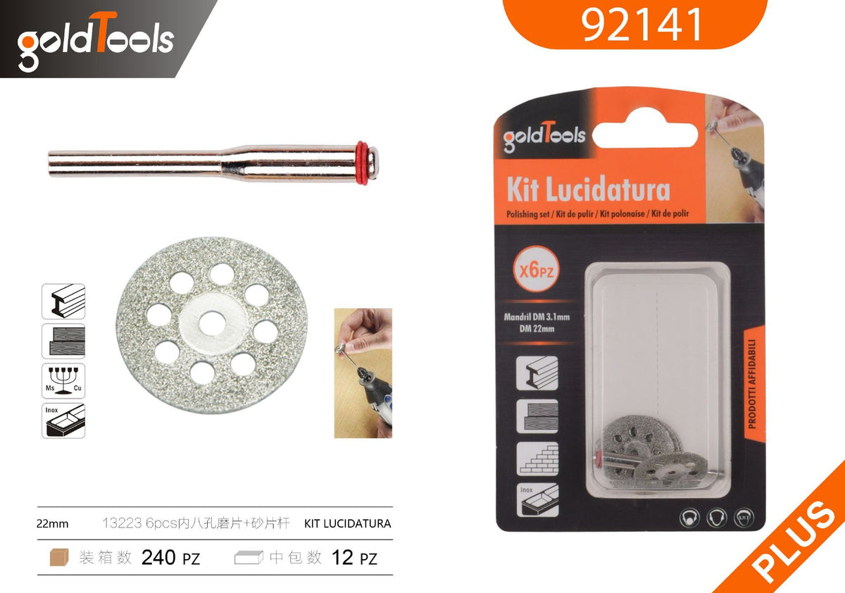 Abrasivi e accessori lucidatura – art. 92141