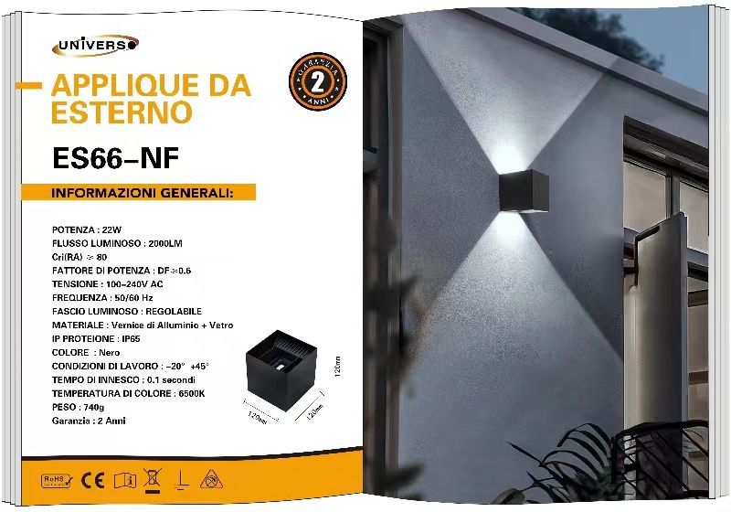 Applique da esterno – ES66-NF