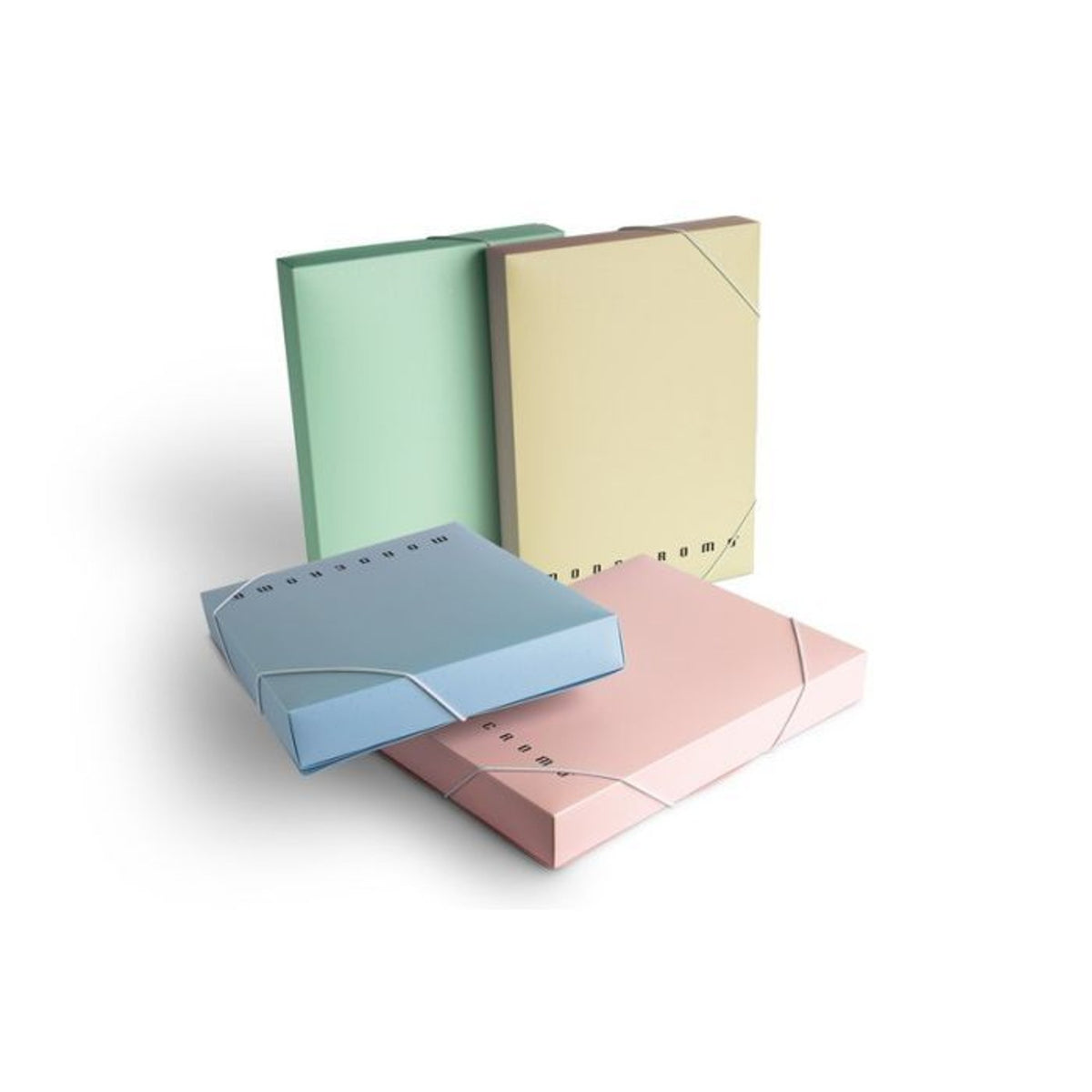 Cartelle dorso 3 ppl pastell monocromo