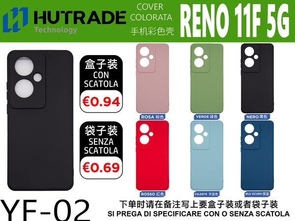 COVER COLORATA TPU OPPO RENO 11F 5G – YF02 006846
