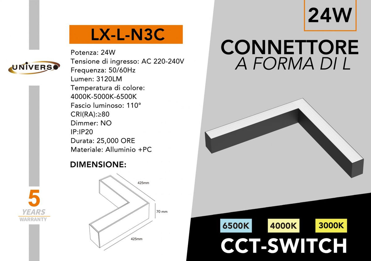 Plafoniera – LX-L-N3C