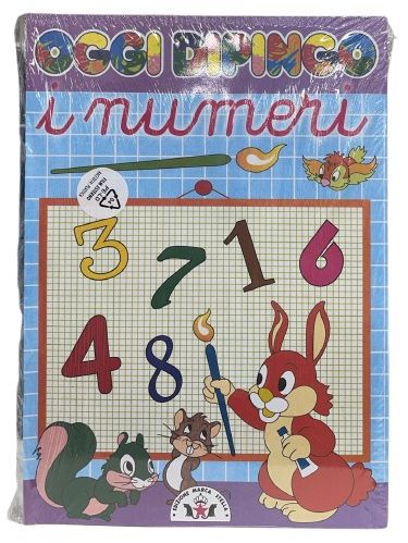 Album da colorare numeri