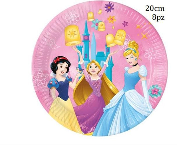 Princess, piatti per feste da otto pezzi
