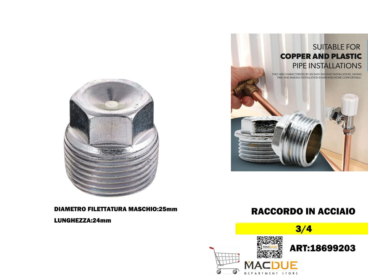Raccordo in Acciaio