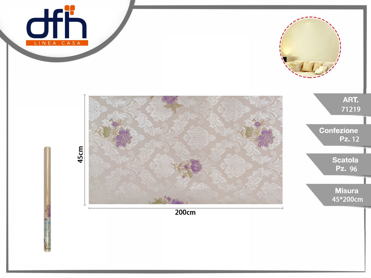 Rotolo per parete 45 × 2m