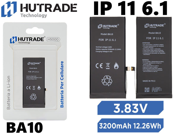 BATTERIA PER TELEFONO IP11 3200MAH – BA10