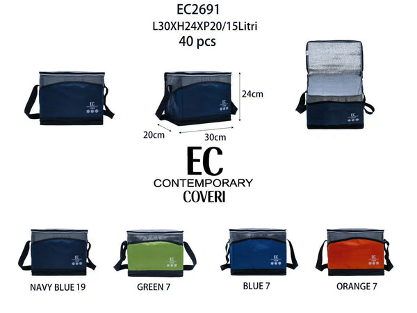 Coveri Contemporari, borsa termica con pannello curvo