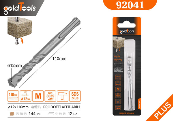 Punte SDS-plus per martello perforatore GoldTools