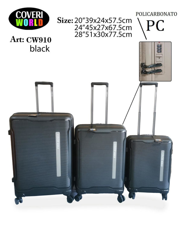 Coveri World CW910, set di 3 pezzi