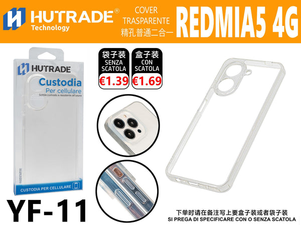 COVER TRASPARENTE REDMI A5 4G – YF11 666039