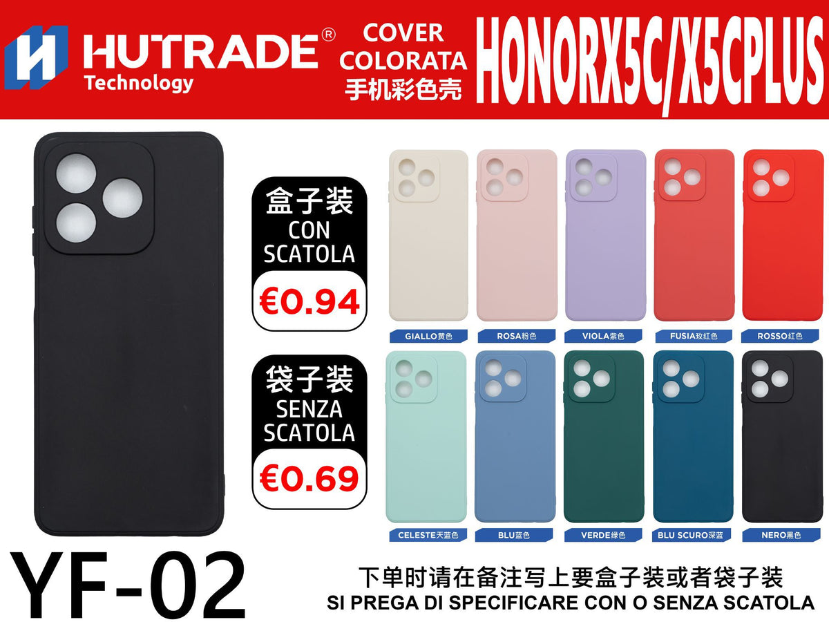 COVER COLORATA TPU HONOR X5C/X5C PLUS – YF02 006980