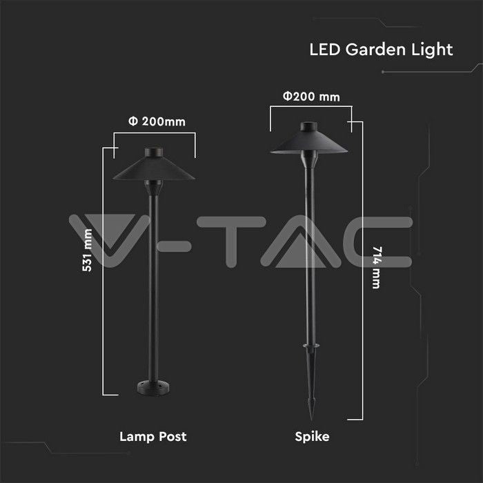 Luci da giardino e segnapasso – 3 varianti