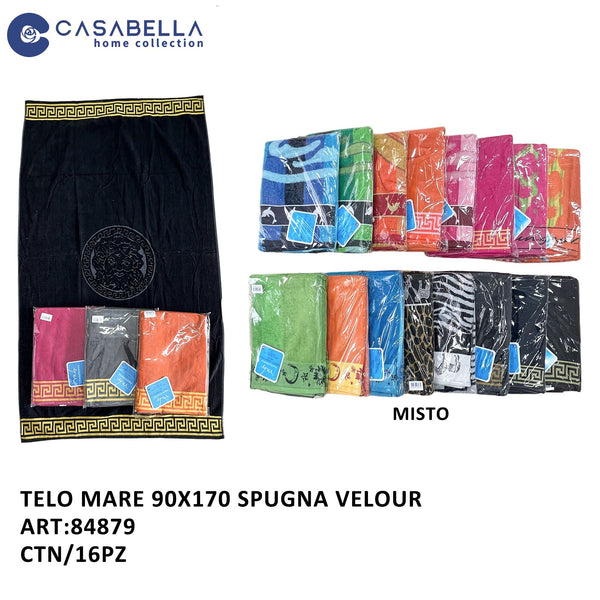 Telo Mare 90X170 Spugna Velour