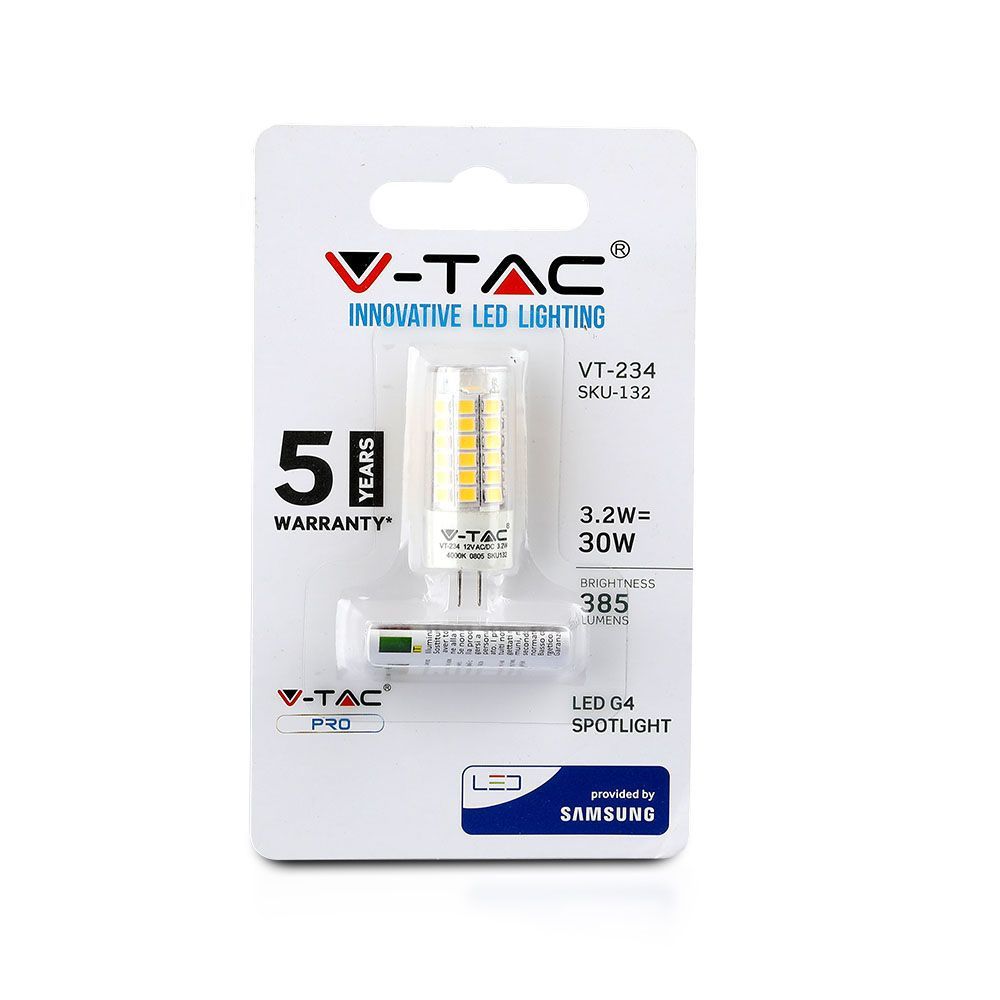 Lampadina LED V-TAC G4 3,2 W 4000 K 12 V