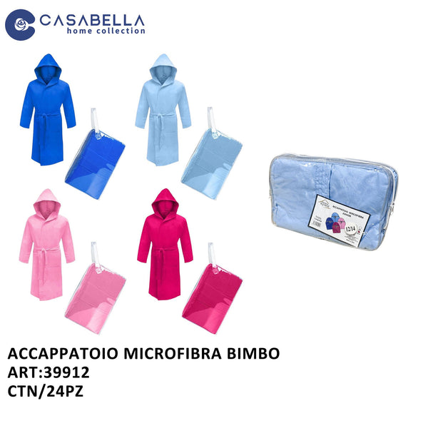 Accappatoio Bimbo Microfibra