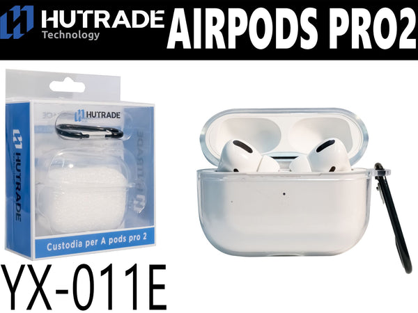 CUSTODIA PER AIRPODS PRO 2 TRASPARENTE – YX011E 000003