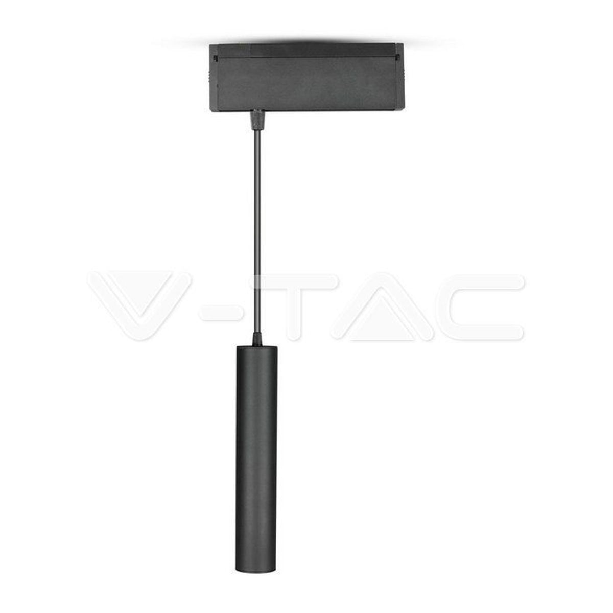 Lampada LED a sospensione per binario magnetico 15 W 24 V 3000 K nera