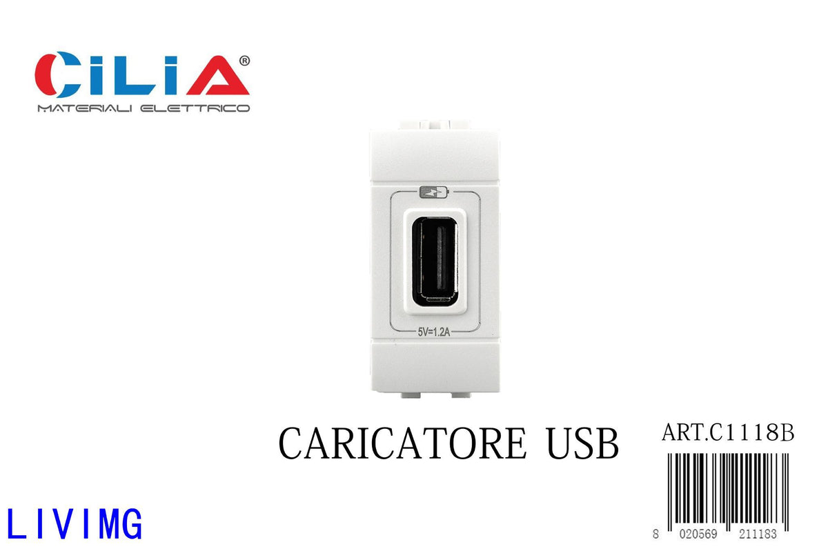 Caricatore USB modulare