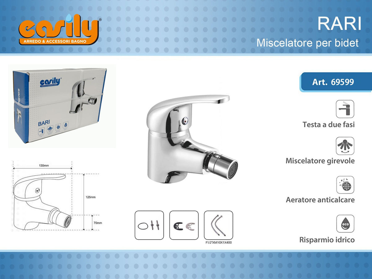 Miscelatore monocomando per bidet