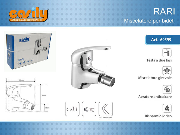 Miscelatore monocomando per bidet