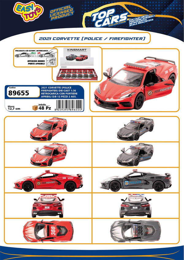 Veicolo giocattolo – CORVETTE 2021 EA89655