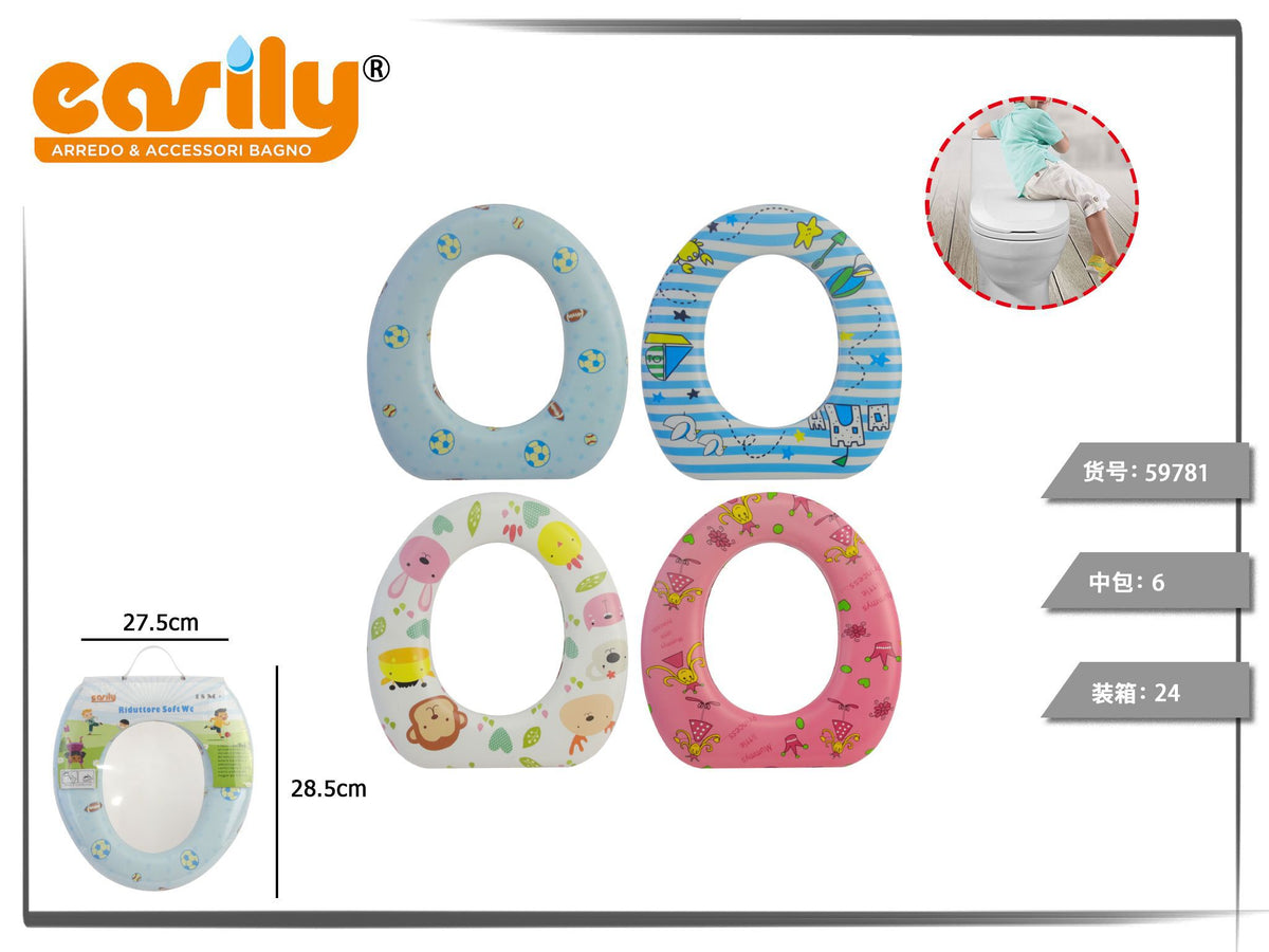 Riduttore WC per bambini decorato