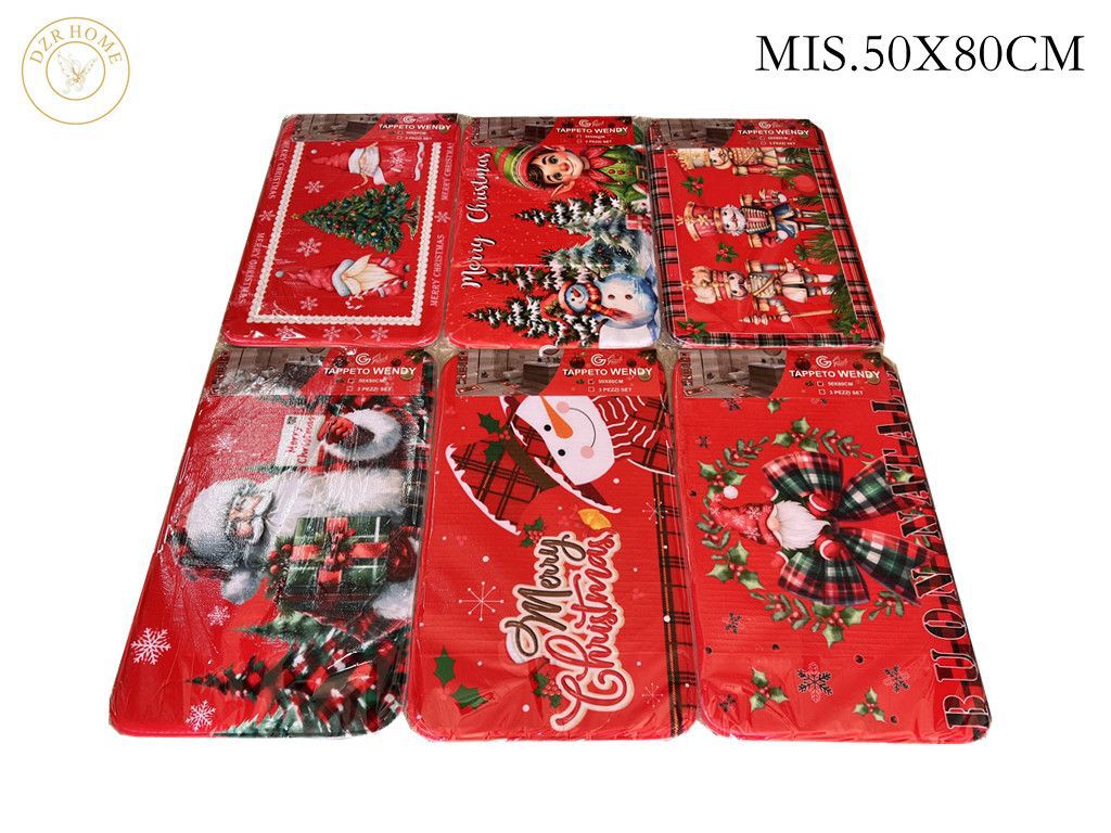 TAPPETO BAGNO NATALE G