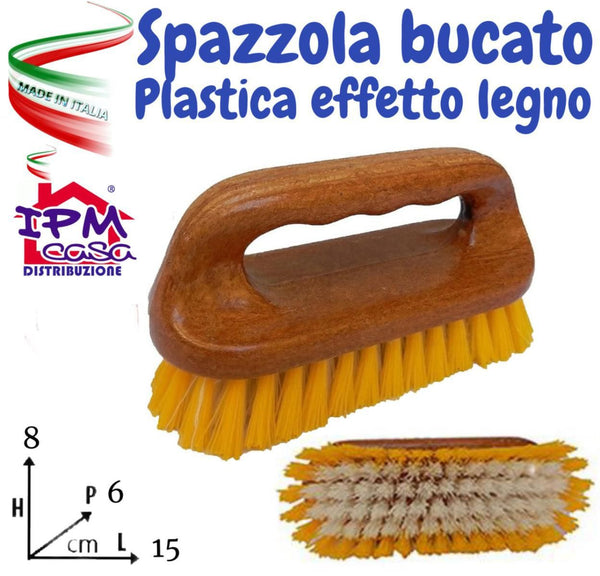 IMP SPAZZOLA BUCATO LEGNO