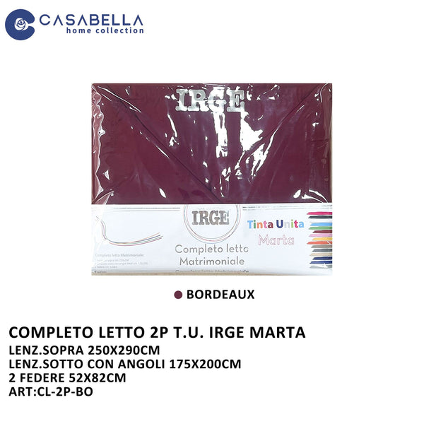 Completo Letto 2P Irge Bordeuax