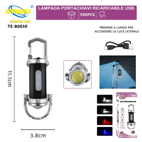 Portachiavi con luce