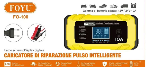 Caricatore per batteria auto