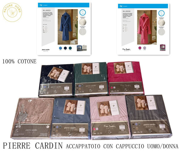 ACCAPPATOIO PIERRE CARDIN 100%COTONE