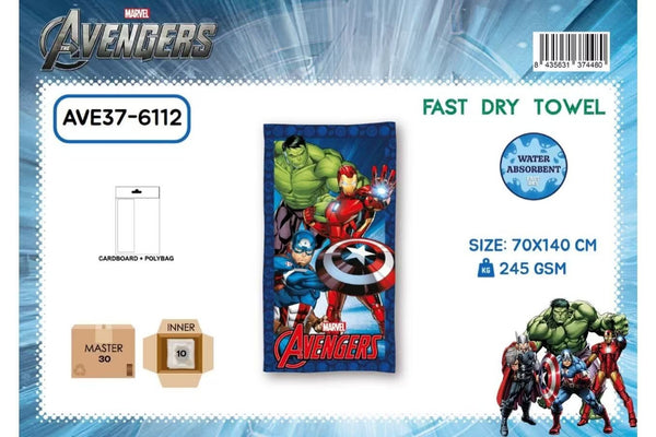 Coperta o plaid – AVENGERS FAST DRY TOWEL AVE376112