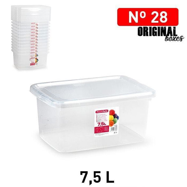 SCATOLA N28 TRASPARENTE 24X33X15.5CM