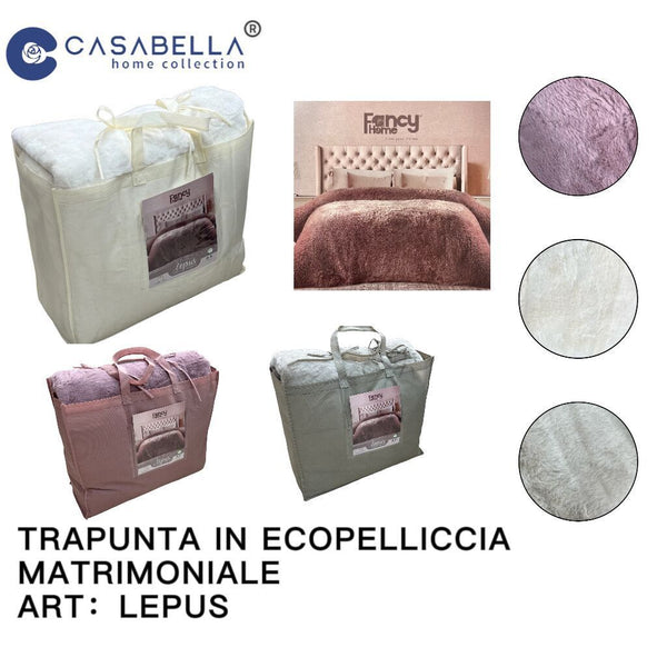 Trapunta in Ecopelliccia 2P