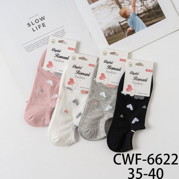 Fantasmini donna CWF6622 - confezione da 12 paia