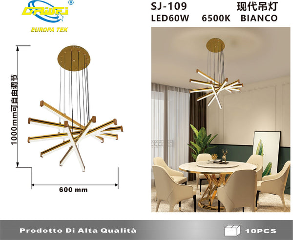 Lampada a sospensione — 60 W, 6500 K