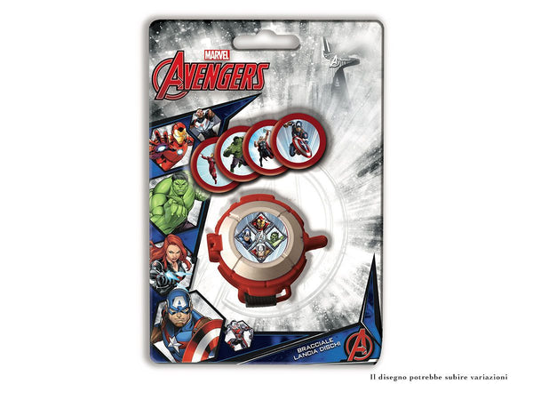 Giocattolo da polso lancia dischi Avengers