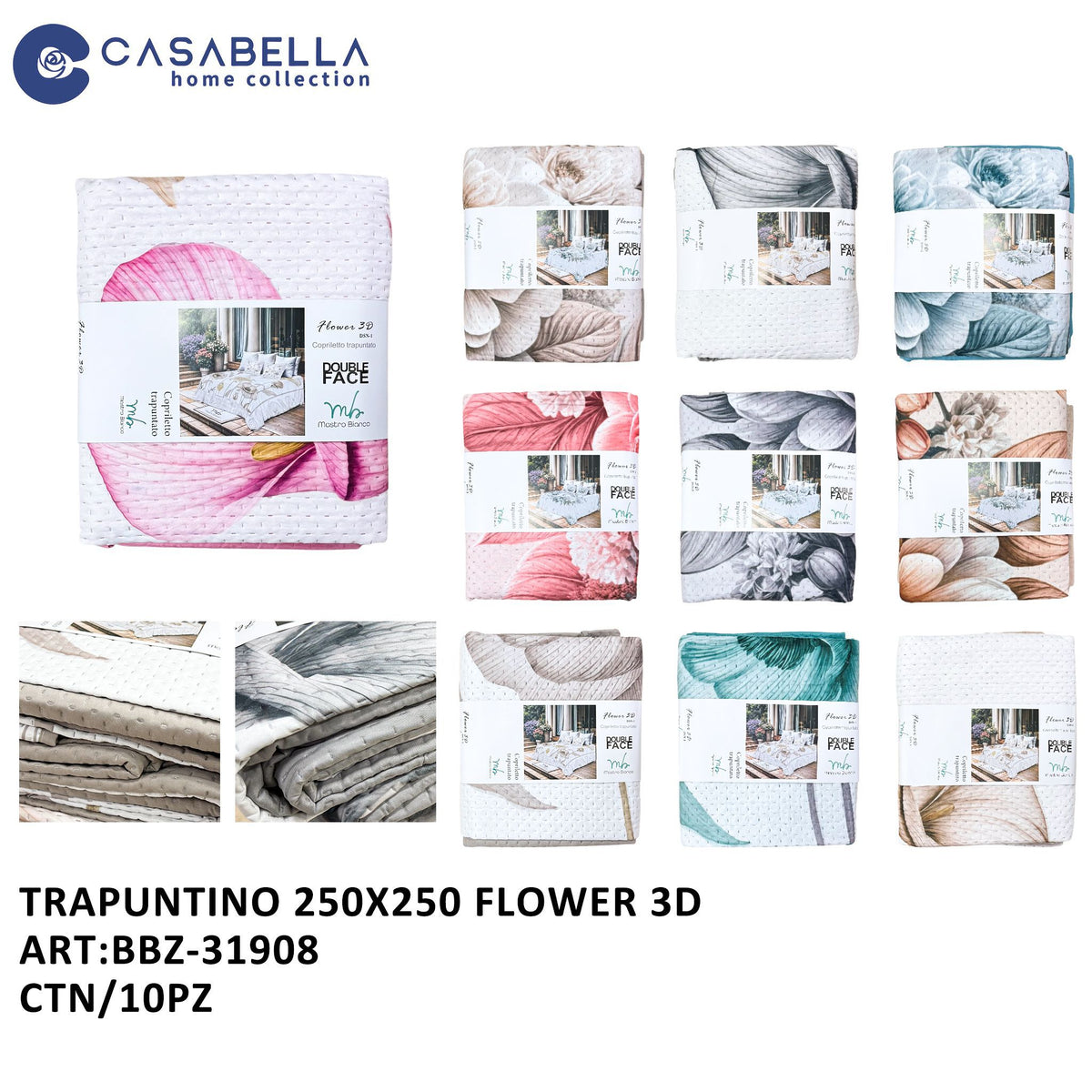Trapuntino 250X250 Flower 3D