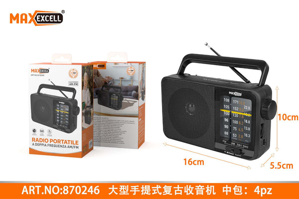 Radio Portatile a Doppia Frequenza AM/FM