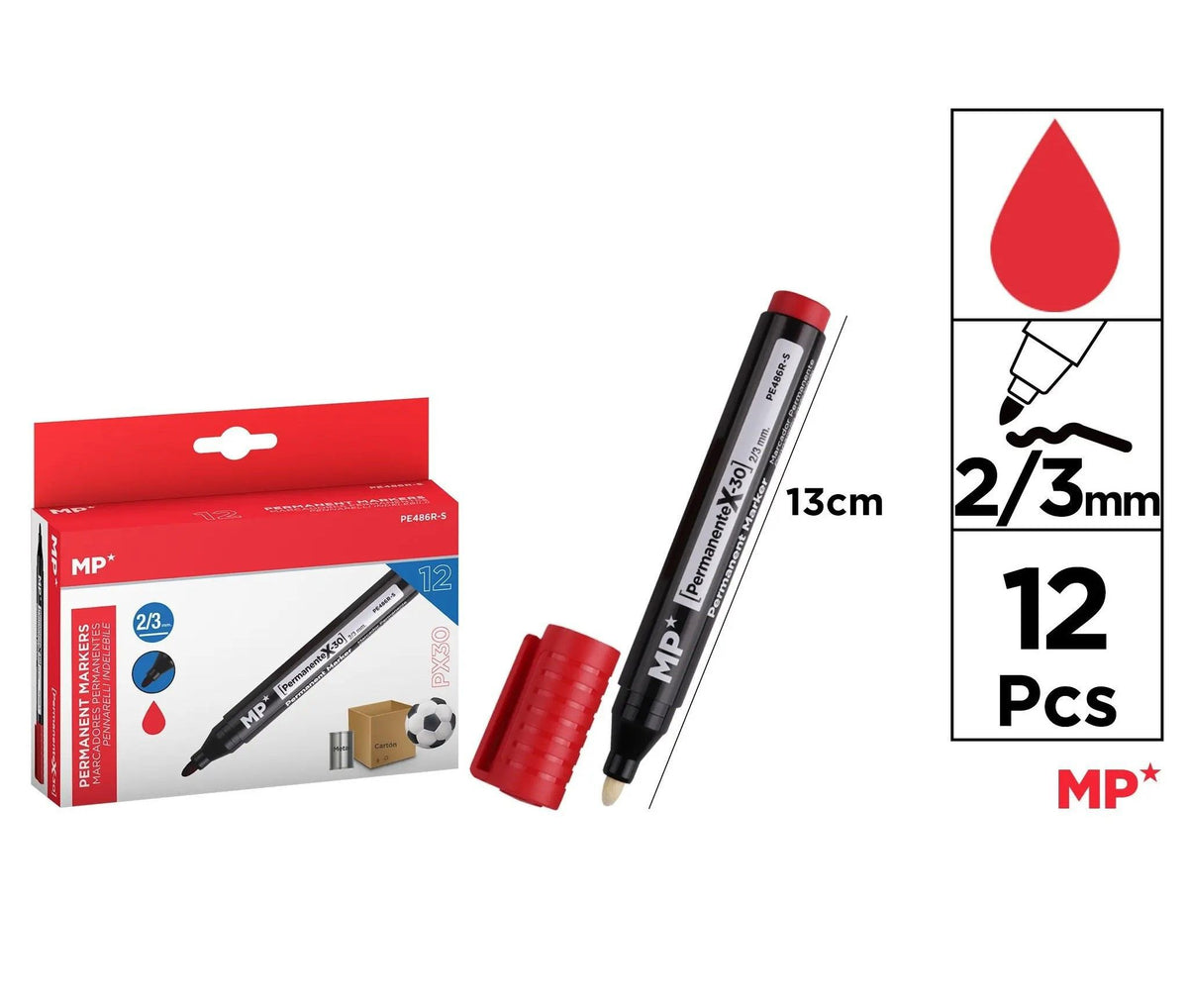 Pennarello o colore – MARCATORE PERMANENTE PE486AS
